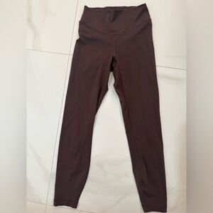 Lululemon chocolate brown leggings